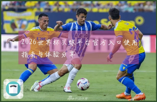 2026世界杯买球平台官方入口使用指南与体验分享